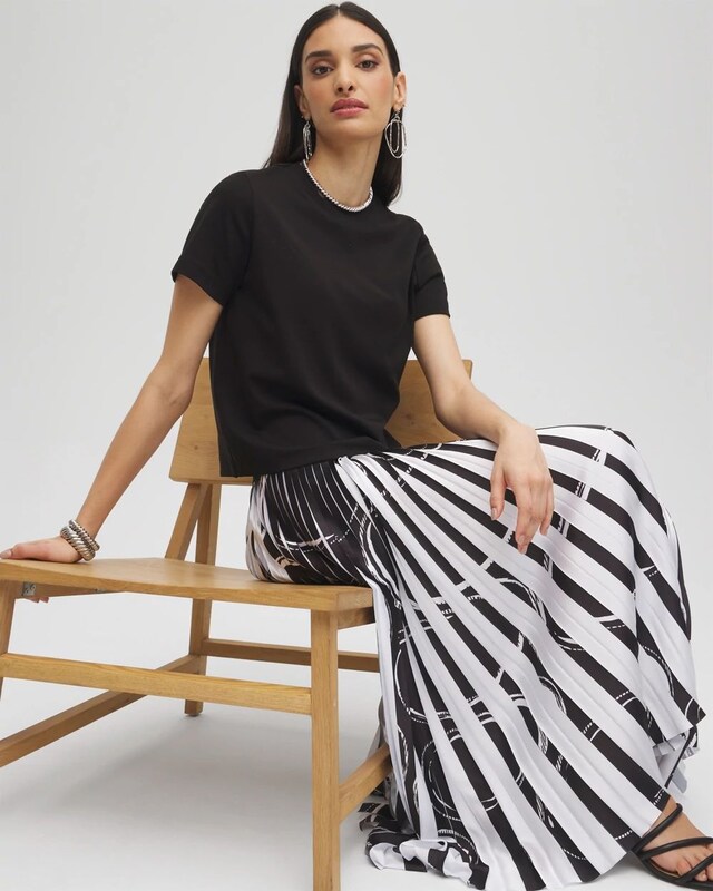Black Label Cotton Stretch Tee - image 2